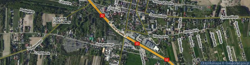 Zdjęcie satelitarne Króla Władysława Jagiełły ul.